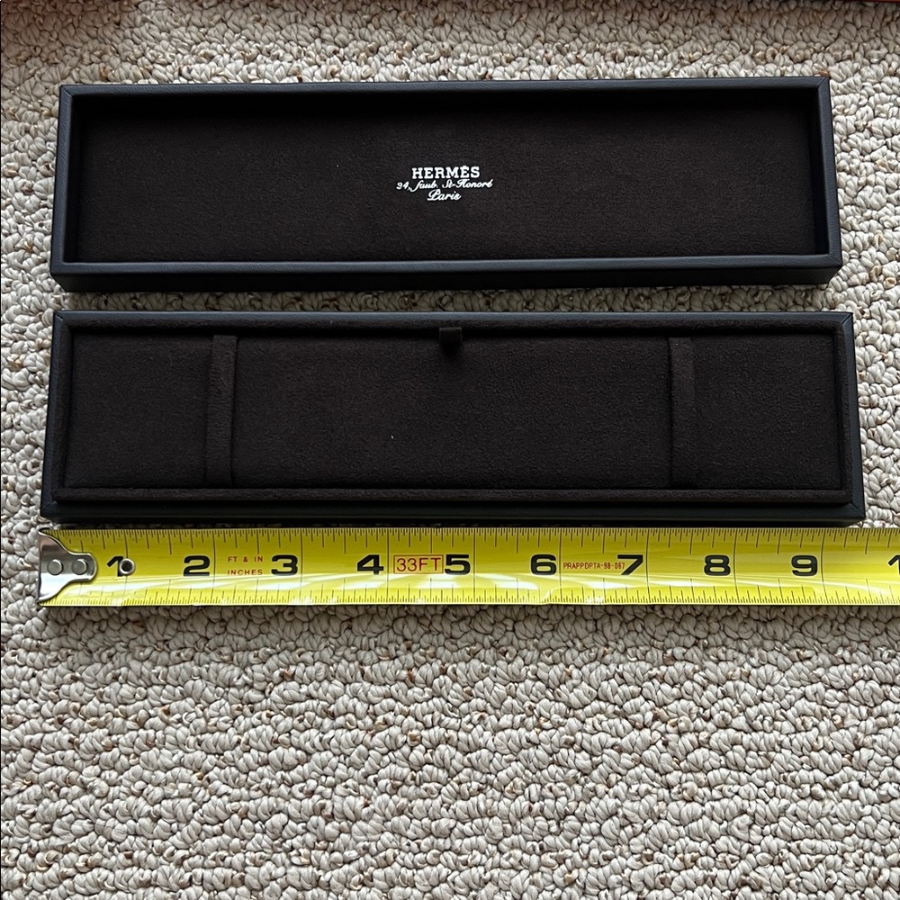 Hermes Bracelet /Jewelry orange box + case - Picture 9 of 11